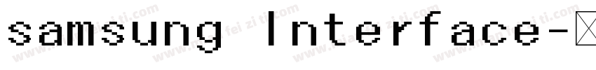 samsung lnterface字体转换